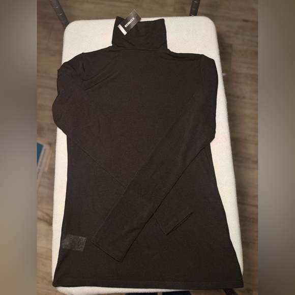 Express Tops - Express Women's Black Turtleneck Top